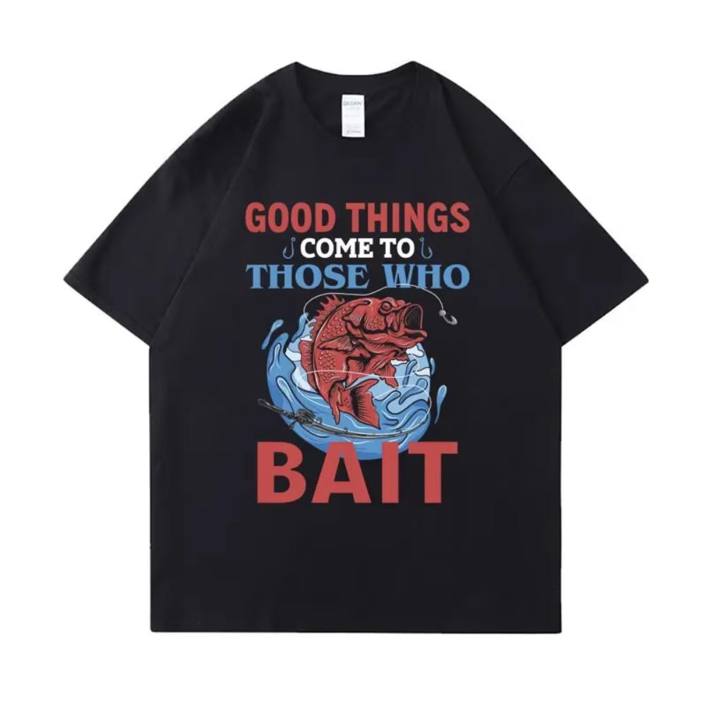Wishing I Was A Fish Fishing Theme Funny TShirt Unisex Fishing Enthusiast Tees Tshirts Unisex Clothing Summer Trend Tshirts