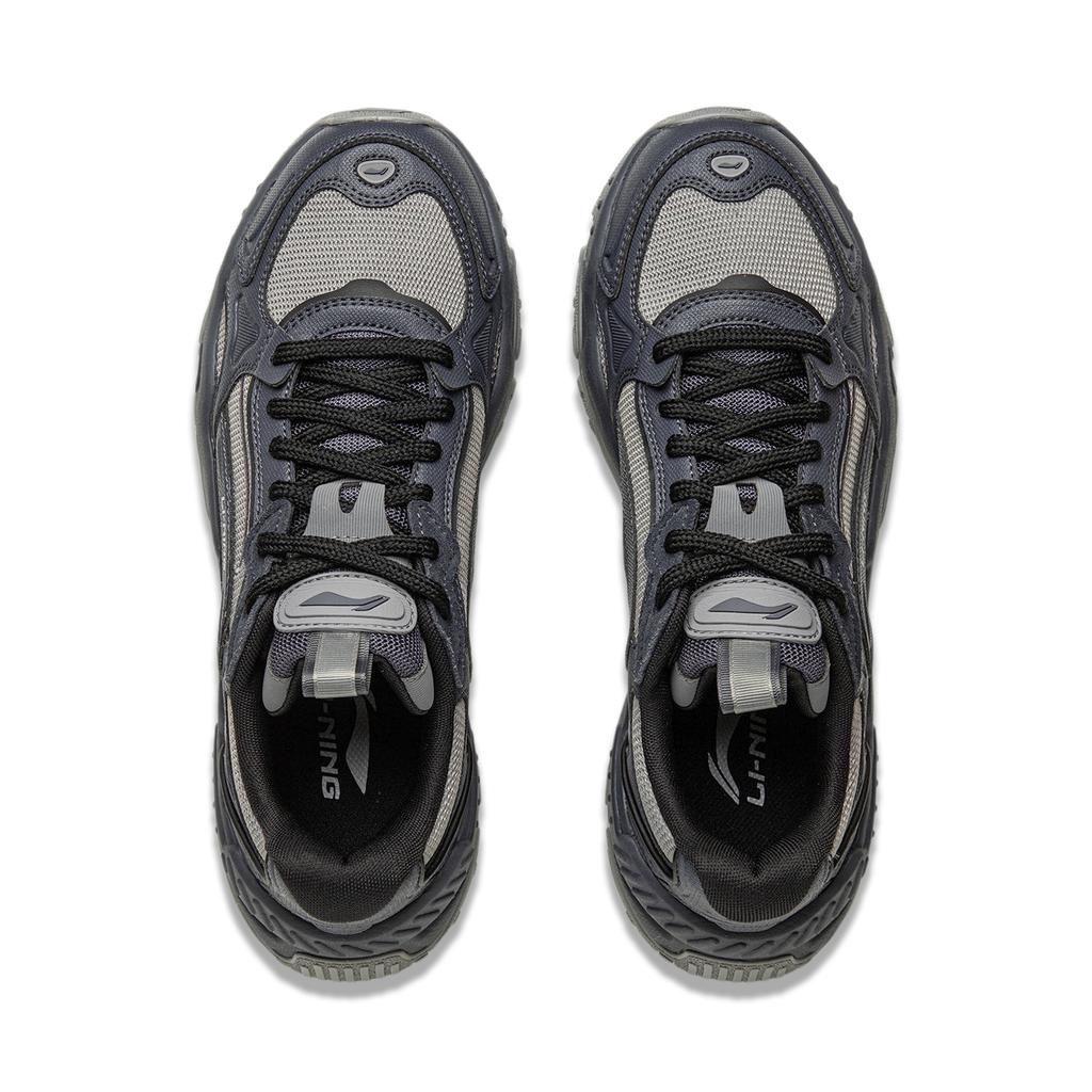 New LiNing Brown Sugar V2 Cushioning Anti-Slip And Wear-Resistant Low-Top Casual Shoes Men's Black AGCU303-4