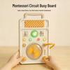 Multifunktionales Montessori Activity Board mit Lichtern & Geräuschen für die Früherziehung