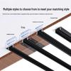 Oeny 1.3cm Ultra-Thin Black Track Lighting Rail