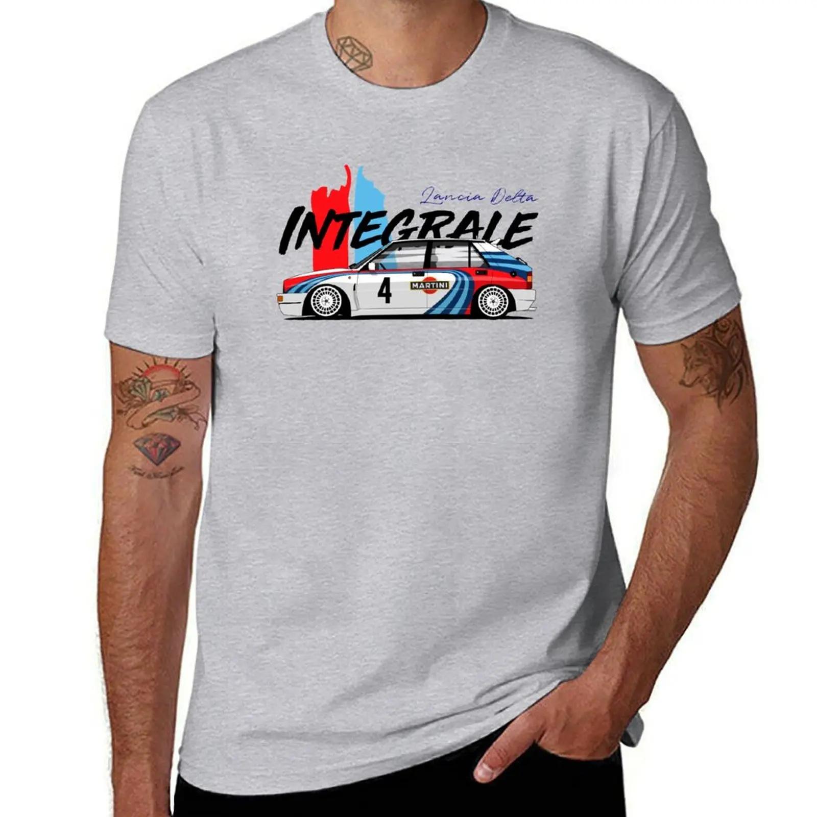 

LANCIA DELTA INTEGRALE RALLY CAR T-Shirt animal prinfor boys summer clothes outfits for men M