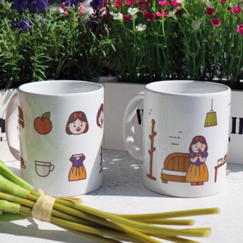ir574-Design Mug 2p-Snow White