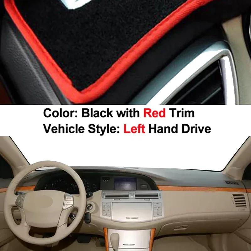 Car Dashboard Cover Non Slip Pad For Toyota Avalon 2005 - 2010 LHD RHD Dashmat Car Dash Mat Sun Shade Pad Anti-UV Cushion