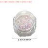 Mermaid Sparkle Nail Art Glitter Ultra-Thin Laser Flakes Holographic Sequins 1 Jar Irregular Loose Nail Dust Accessories