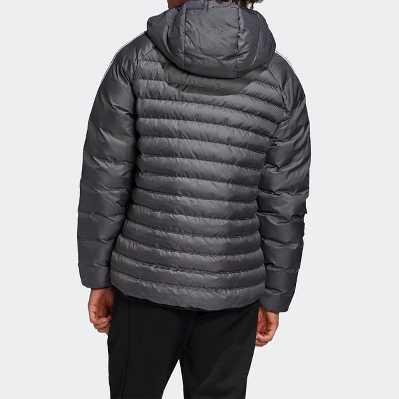 Adidas Originals Short Padded Jacket Winter Men Jackets Gray FN0929