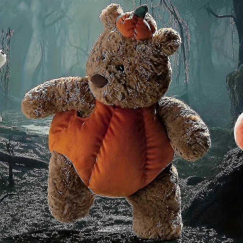 Creative Cute Halloween Pumpkin Bear Plush Toy Doll Doll Teenager