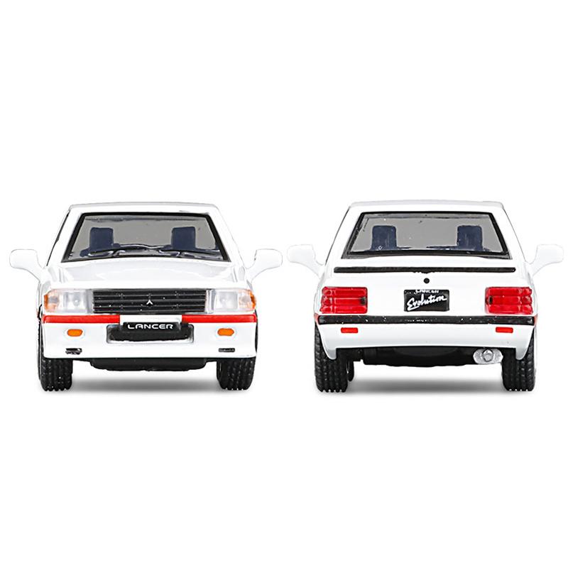 Maßstab 1:64 Mitsubishi Lancer Evo EX2000 Druckgussauto-Modellspielzeug, Spielzeugfahrzeug für Kinder, Kleinkinder, Jungen und Mädchen, Geschenkkollektion