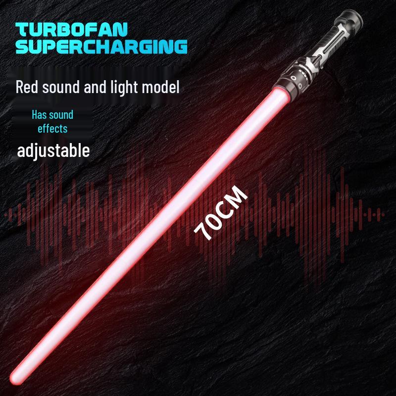 

Seven-Color Telescopic Lightsaber Toy for Kids: Glowing & Sound Effects, Ages 3-6