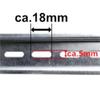 Szyna Montażowa Perforowana Din Th-35 Wspornik Montażowy Długość 10Cm