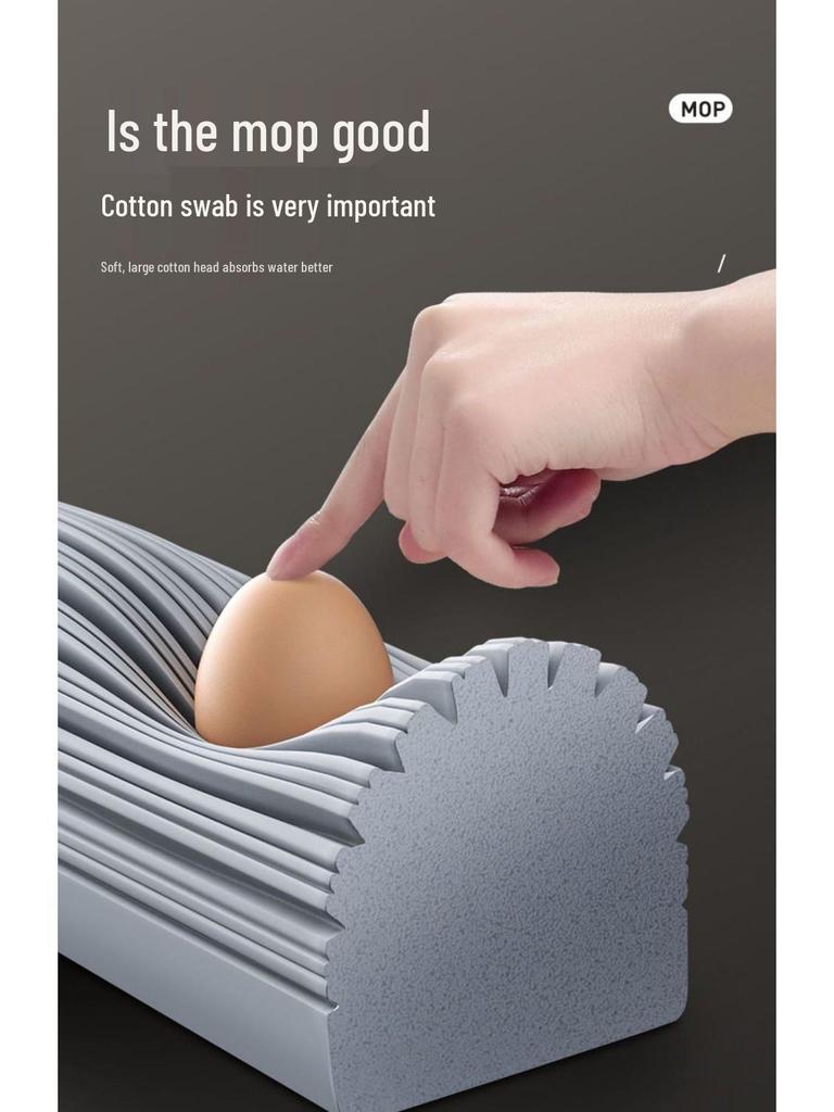 Großer PVA-Absorptionsschwammwischer mit freihändiger Auspressfunktion und Baumwollkopf
