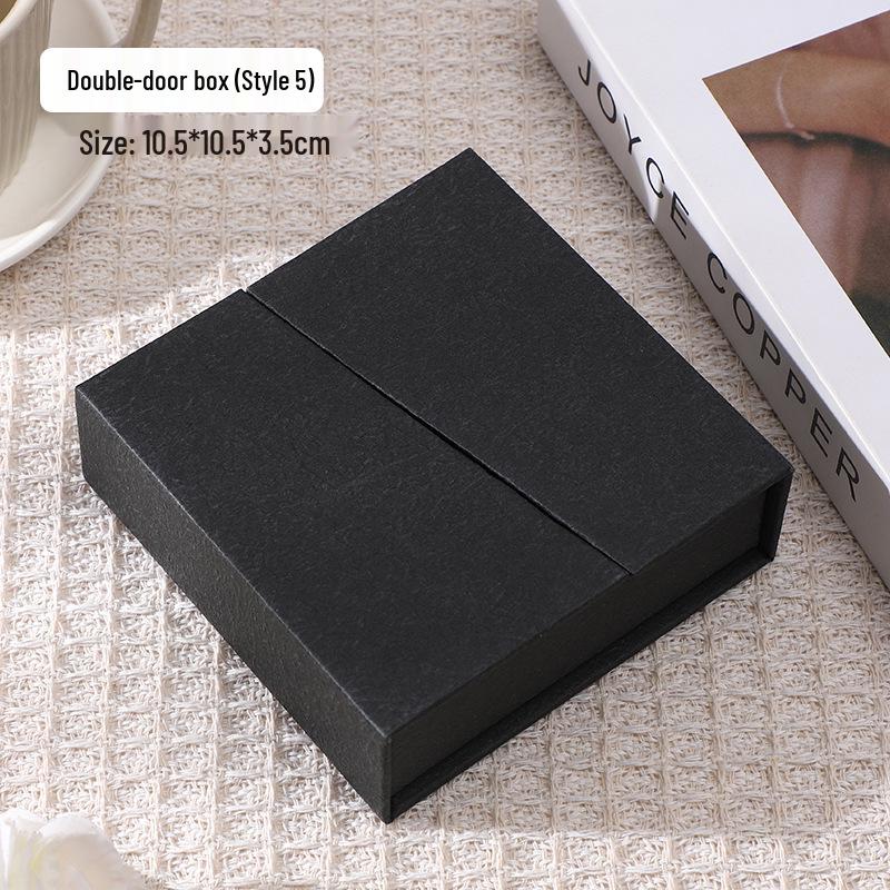 Magnetic Clamshell Jewelry Box for Rings, Earrings, Pendants, and Bracelets