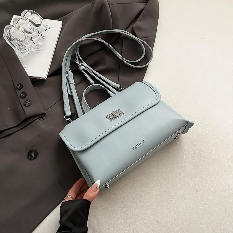 Premium Sense Niche Casual Handbag Women's New Fashion Shoulder Messenger Bag Multi-purpose Backpack