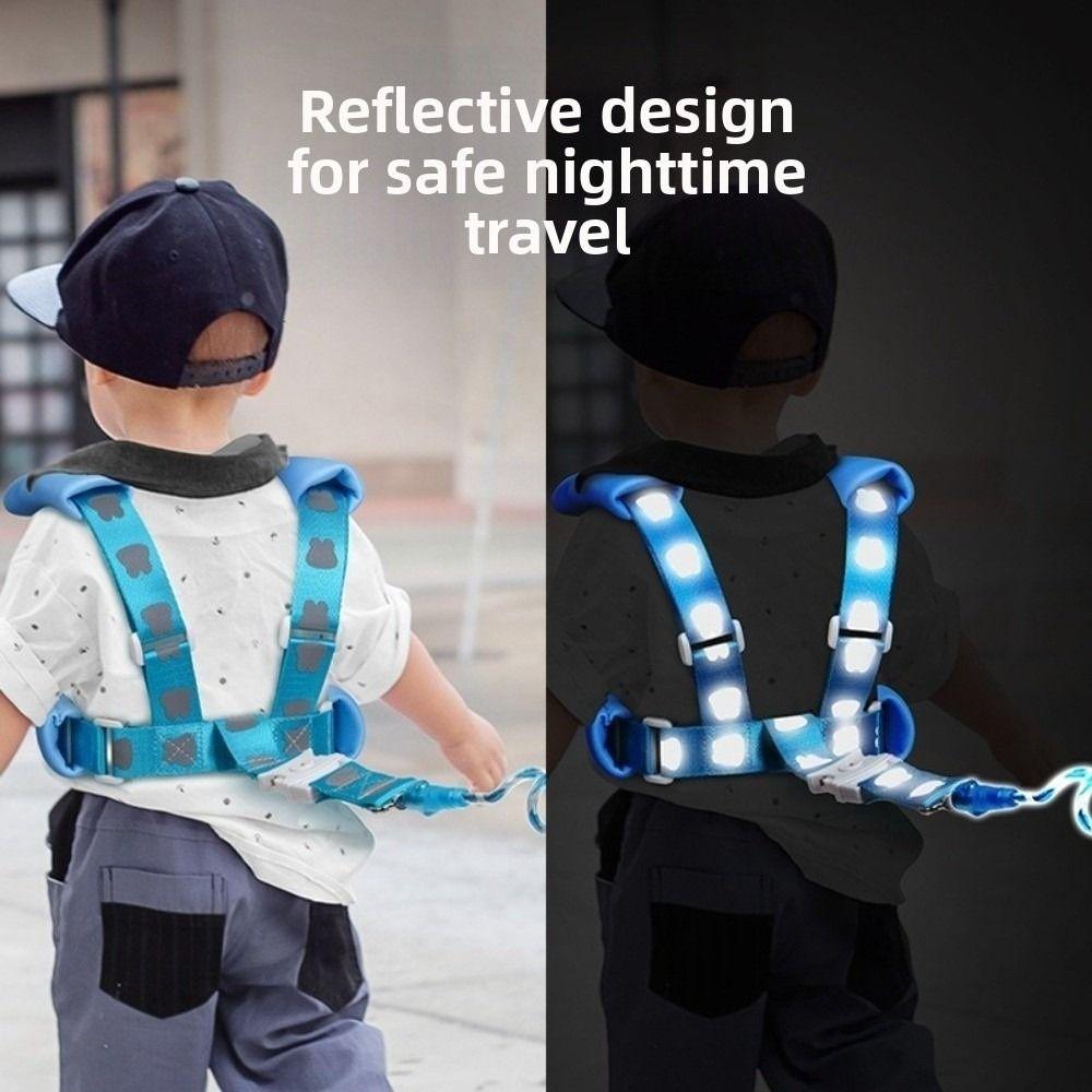 1.5/2/2.5m Child Anti Lost Wrist Link 2in1 Toddler Harness Leashes  For 1-10 Years Children