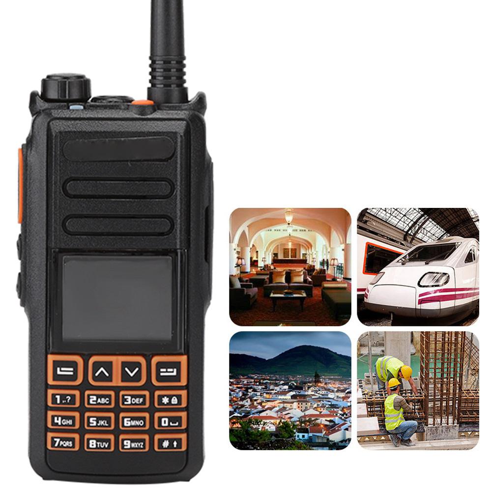 Pentru Radio Bidirecțional Baofeng DM-X cu Bandă Duală, Ecran LED Mai Mare, Walkie Talkie cu GPS