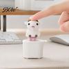 Rechargeable Goat Stress Reliever 1/2Pcs Keyboard Fidget Toy with Sound, Sheep Finger Clicker Sensory Tactile Feedback Toy, Animal Push Button