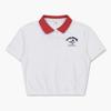 Le Coq Sportif Terry Crop Polo T shirT owT   qp222TTs55