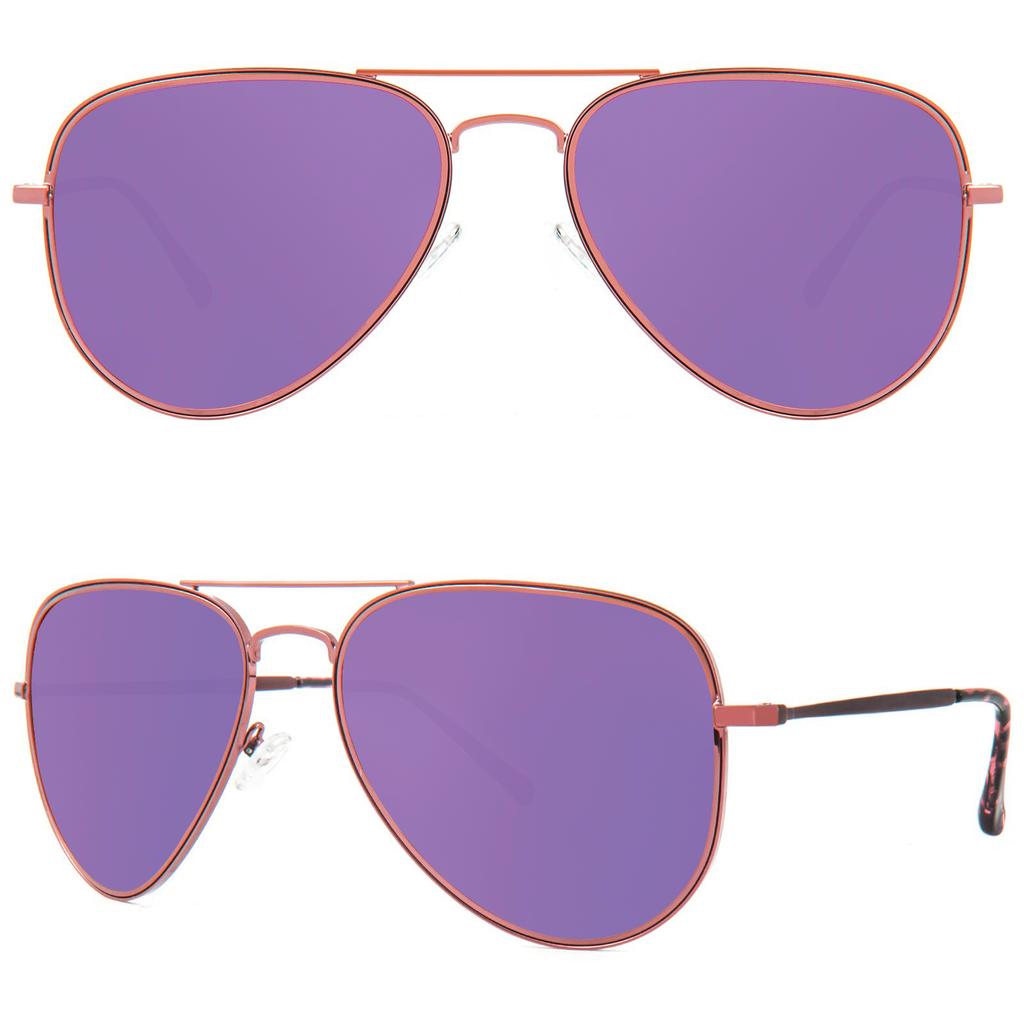 MAXJULI Aviator Sunglasses for Big Heads Men Women Fashion UV Protection 8123