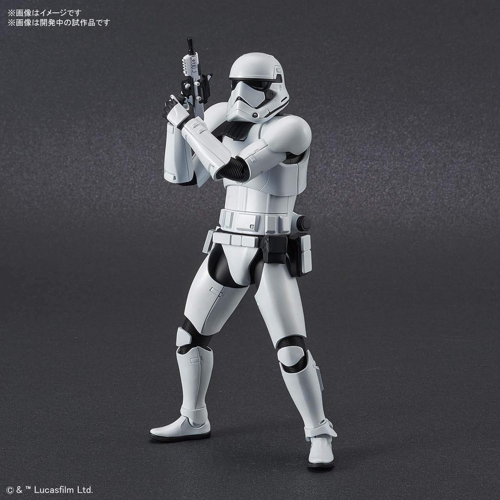 Star Wars First Order Stormtrooper (Star Wars: The Rise of Skywalker) 1/12 Scale Pre-Colored Plastic Model