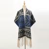 Winter Thick Pashmina Shawls Tassels Scarf Woman Warmer Scarves Fashion Long Wraps Cashmere Like Muffler Neckerchief Bandelet