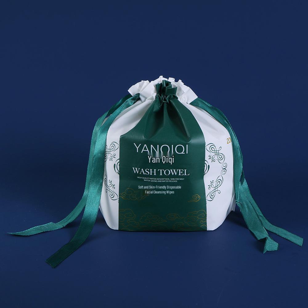 Disposable Hanging Facial Pearl Cotton Towels - Soft, Thickened, Enlarged Makeup Remover Towels 20*20 cm