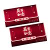 2pcs Blessing New Year Red Envelopes Chinese Style Gifts Packing Bags  Celebration Party