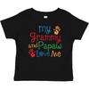 Inktastic Grammy And Papaw Love Me Grandchild Baby T-Shirt From Grandkids Shower