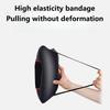 1pc Car Headrest PU Leather Mesh Breathable Neck Pillow - Soft, Comfortable Seat Rest Cushion for Neck Protection Accessories