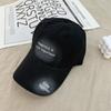New Ins Style Baseball Cap Female Simple Letters Versatile Face Small Soft Top Sunshade Cap Male