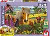 Puzzle - SCHMIDT SPIELE - Cute Visitors In the Meadow - 150 Pieces - From 7 Years
