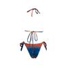 Women's Color-Blocked Leopard Print Fashion Sexy Split Bikini Swimsuit