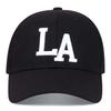 Unisex LA Leter Embroidery Snapback Baseball Caps Spring and Autumn Outdoor Use izable Fit Everyday Hats Sunscreen Hat