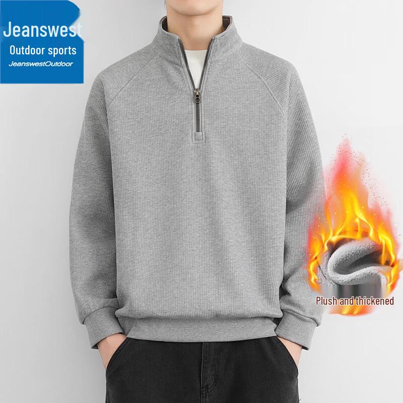 

Jeanswest Men s Thermal Fleece Pullover Sweatshirt 3XL