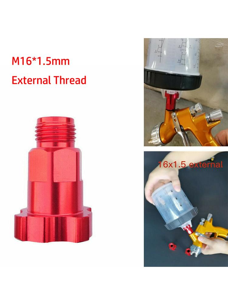 Adapter Connector Car Paint Cup Adapter SprayGun Cup