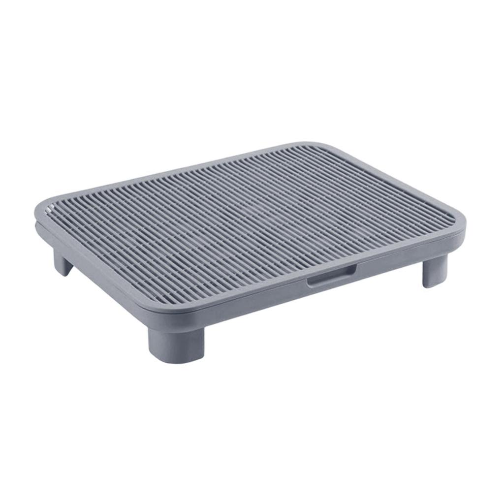 Cat Litter Box Step Double Layer Mat Nonslip Litter Trapper Pad for Cat Litter Cabinet Ramp Use