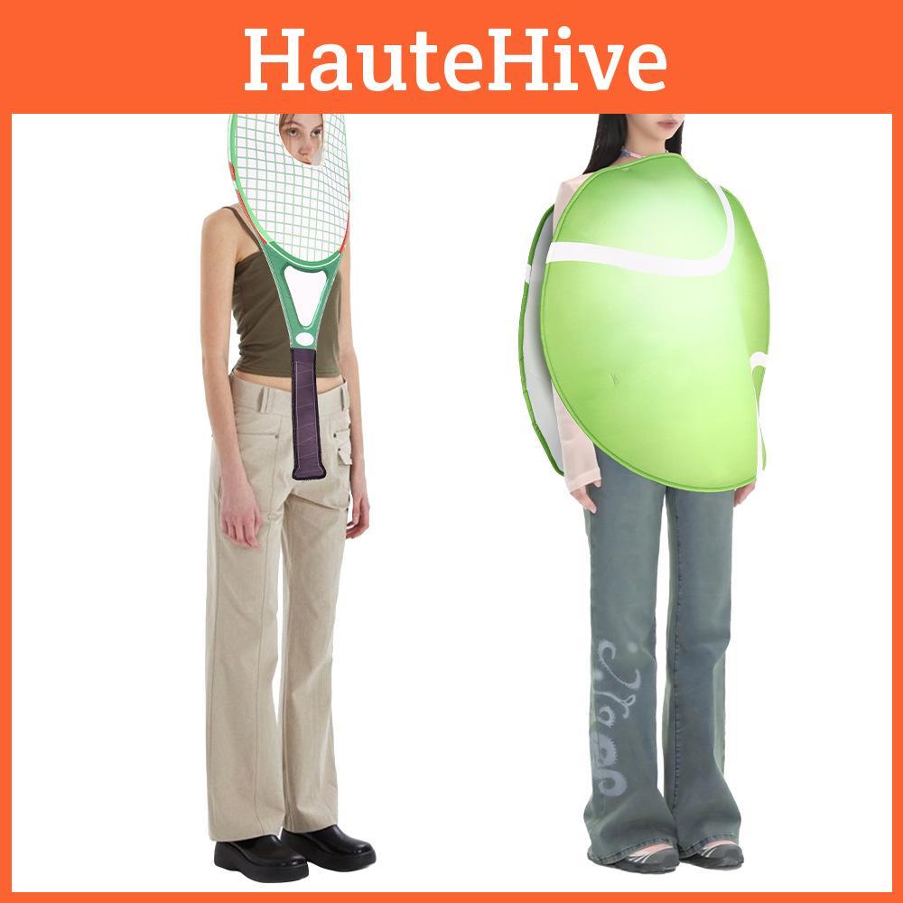 Tennis Cosplay Halloween Racket Costume Set Party Performance Gift Clothing
