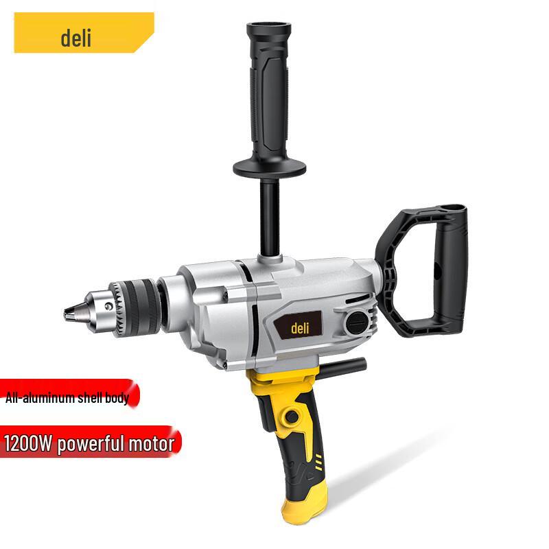 Deli Multi-Function Electric Hand Drill CN Plug (adapter Included)