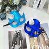 Roleplay Party Mask Geometric Masquerades Face Mask with Elastic Strap and 1 Size Suitable for Costume Event Styling