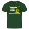 Herren T-Shirt Iss keinen gelben Schnee S bis XXL Winter Lustiger Spruch Urin