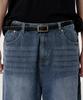NOISE Vintage Square Buckle Belt - Black