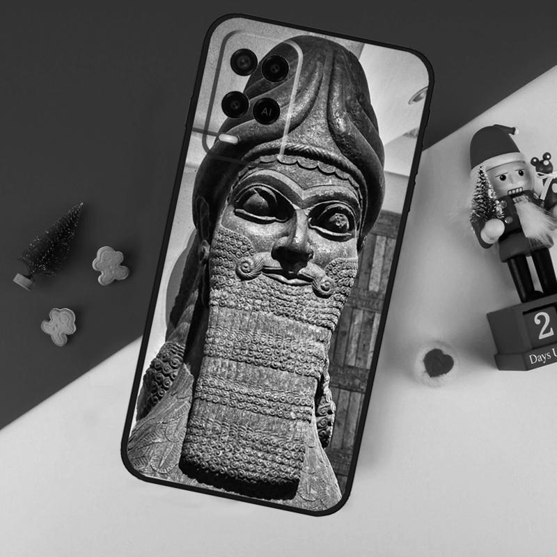 Lamassu Assyrian Mesopotamian Case For Oppo A5 A6 Pro A15 A57 A17 A54 A74 A94 A76 A16 A96 A40 A60 A80 A18 A38 A58 A78 A98
