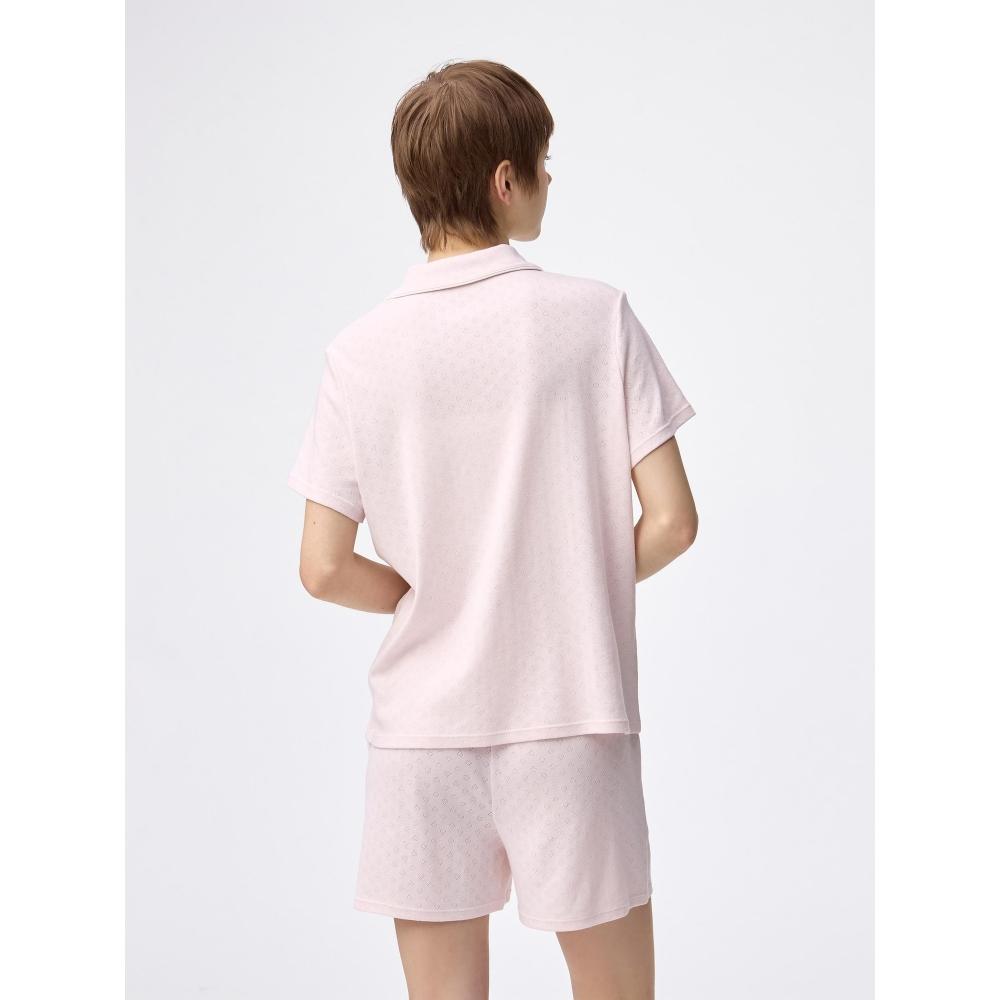 GU by Uniqlo Cotton Blend Pajamas  Short Sleeves   Shorts   Heart 