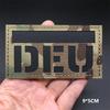 3D Multicam Nationalflaggen Aufnäher Ir Reflektierende Aufnäher Auf Kleidung Taktische Abzeichen Klettverschluss Lasergeschnittene Zubehörteile Diy Zubehör