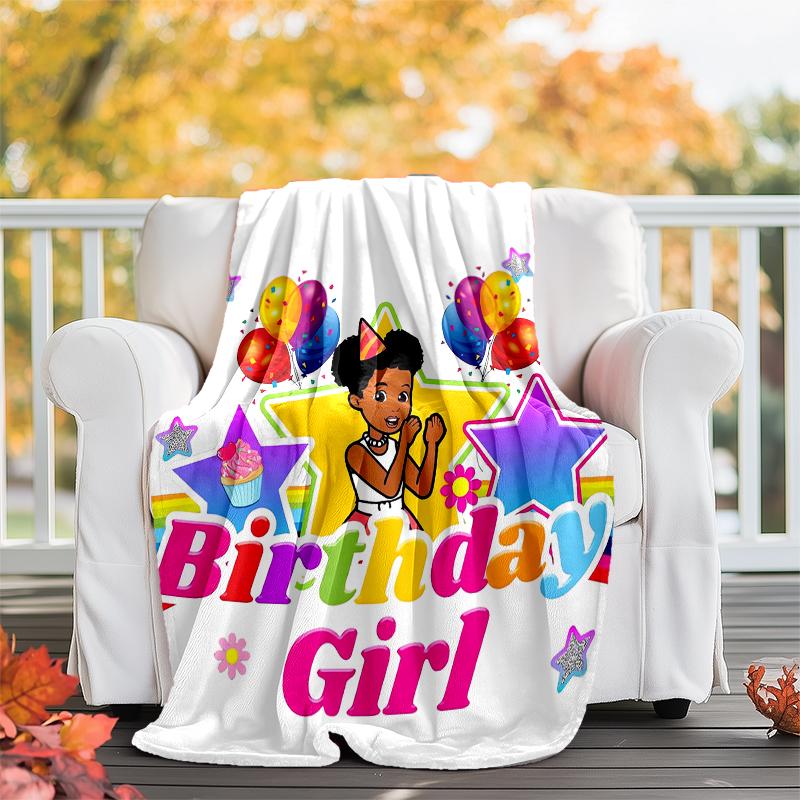 Gracie's Corner Theme Printed Blanket - Perfect for Couch, Bed, Travel & Outdoor Use | Machine Washable, Cozy & Durable.