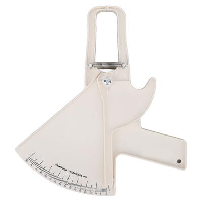 Body Fat Caliper Professional Double Spring Body Measurement Tape for Measurement White ZFC05