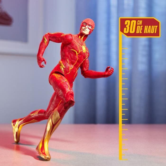 Figurine Interactive The Flash Deluxe - Effets Sonores Et Lumineux - 30cm - SPIN MASTER - Pour Enfant Dès 4 Ans