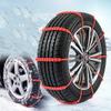 10/20PCS Car Tire Chains Winter Snow Anti-Skid Tyre Cable Ties Auto Outdoor Snow Tire Tyre Anti Skid Chain Emergency Accessories