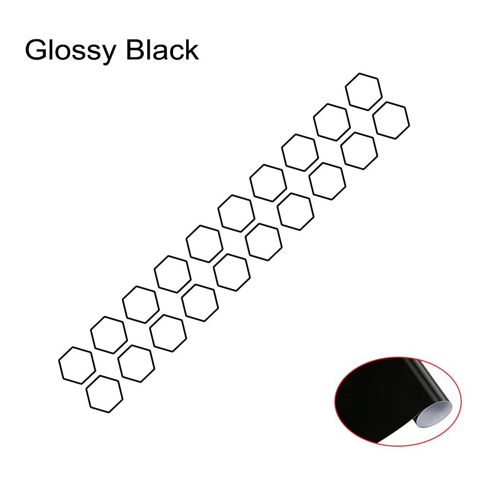 Creative Honeycomb Open Styling Sticker For Tesla Model 3 2016-2024 Highland Model Y X S Car Body Side Sticker Tuning Decoration