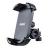 YOUMOR Silent Bicycle Smartphone Holder, Stand, for Road Bikes, One-Handed Operation, Anti-Slip, 360-Degree Rotation, Vibration Absorption, Smartphone