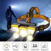 Five Head Lamp Strong Light Rechargeable Fishing Lamp Long Beam Super Bright Head Mounted LED Miner's Lamp Flashlight