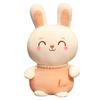 Cute Smiling Pearl Rabbit Plush Toy Soft Stuffed Animal Doll Gift for Baby Girl Birthday Decor